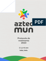 Protocolo de Vestimenta AZTECMUN 2023