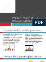 Práctica 25 Presentación de La Pantalla Panorámica