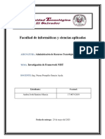 Investigación de Framework NIST