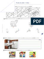 Prueba de Salida 4 Años