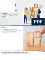 Lecture 13 - Assessing Company's Share Market