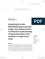 Heritage - Gareth - Hypocritical Buaccept (Ing) The Other (Metallic (A) ) Hypermasculine Image - Case Studies Towards An Alternative Understanding of Heavy - 2016