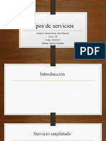 Tipos de Servicios