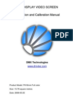 LED Display Installation Instruction Manual (s08-018)