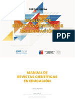 Manual de Revistas Cientificas en Educacion