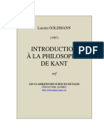 Introduction À La Philosophie de Kant