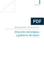 Tema 1 Dirección Estratégica y Gobierno de Datos L1