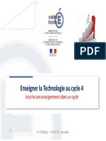 Enseigner Technologie Au Cycle 4 Attentes