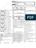 Feuille de Uathaias Dungeons & Dragons - D&D 5