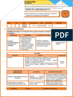 1° Sesión de Aprendizaje Sesión1-Sem.1-Exp 1 CCSS