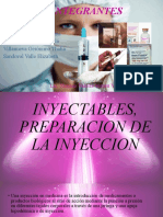 Inyectables y Preparacion de La Inyeccion