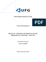 Prova N3 - Projeto de Modulação de Frequência e de Fase - FM e PM