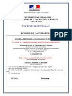 Dossier de Candidature TH It-4