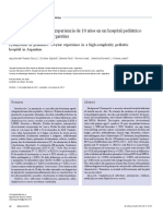 Piomiositis en Pediatría Experiencia de 10 Años en Un Hospital Pediátrico