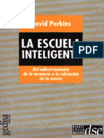 PERKINS David-Perkins-La-escuela-inteligente Cap 1 A 3