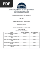 Tutorial Corporate Finance