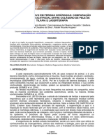 Curativo Oclusivo em Feridas Cirúrgicas Com Pele de Tilápia