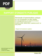 Rapport Sur Eolienne de 2014