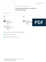 Understanding Emotional Response Theory: The Role of Instructor Power and Justice Messages