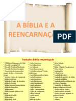 A Biblia e A Reencarnação