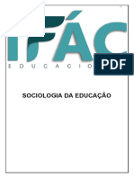 Sociologia Da Educacao