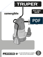 Bomba Sumergible: para Agua Sucia