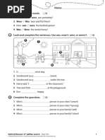 Oxford Discover 2nd Edition Test - Od2e - l3 - Entry - Test