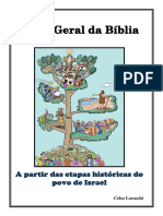 Visão Geral Da Bíblia - Etapas Históricas Da Revelação - Subsídio