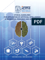 Ethical Guidelines AI Healthcare 2023 ICMR