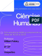 Sequencia Didática - Ciências Humanas