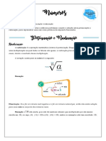 (2 ) (EF08MAT02) (RES) - Potenciação e Radiciação