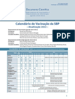 Calendario Vacinacao - Atualizacao 2022