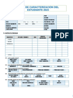 Ficha de Caracterización 1º