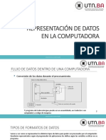 Unidad 3 y 4 Representación de Datos en La Computadora Parte 1