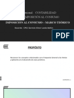 Semana 02 - Imposición Al Consumo - Marco Teórico