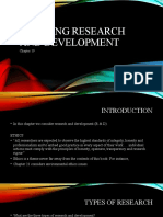 Auditing Research and Development