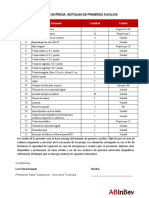 Acta de Entrega Botiquin