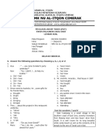 Soal Pat B. Ing Kelas X 2023