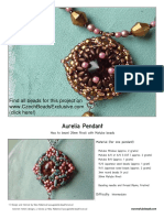 CzechBeadsExclusive Aurelia Pendant