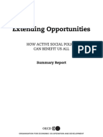 Extending Opportunities: How Active Social Policy Can Benefit Us All