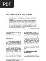 Principios de Justicia Social