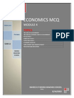 Module - 4 Eco MCQ 2014 - 2021