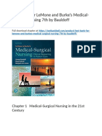 Test Bank For Lemone and Burkes Medical Surgical Nursing 7th by Bauldoff