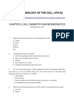 Test Bank For Molecular Biology of The Cell Sixth Edition