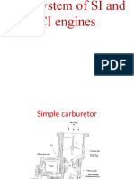 Fuel System in Si and Ci Engine