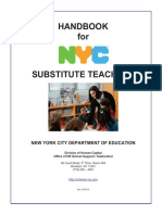 Substitute Teacher Handbook 2020