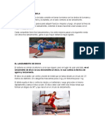 Cuatro Tipos de Lanzamiento en Atletismo