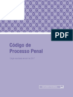 Código de Processo Penal: Edição Atualizada Até Abril de 2017