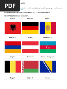 Banderas de Los Países de La ONU
