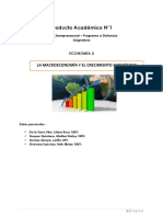 Pa 1 Economía 2 La Macroeconomía y El Crecimiento Económico Del Perú